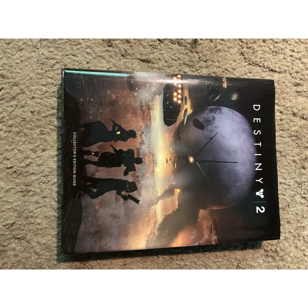 Destiny 2 Collectors Edition Strategy Guide Hardcover Prima Games Book HC VG